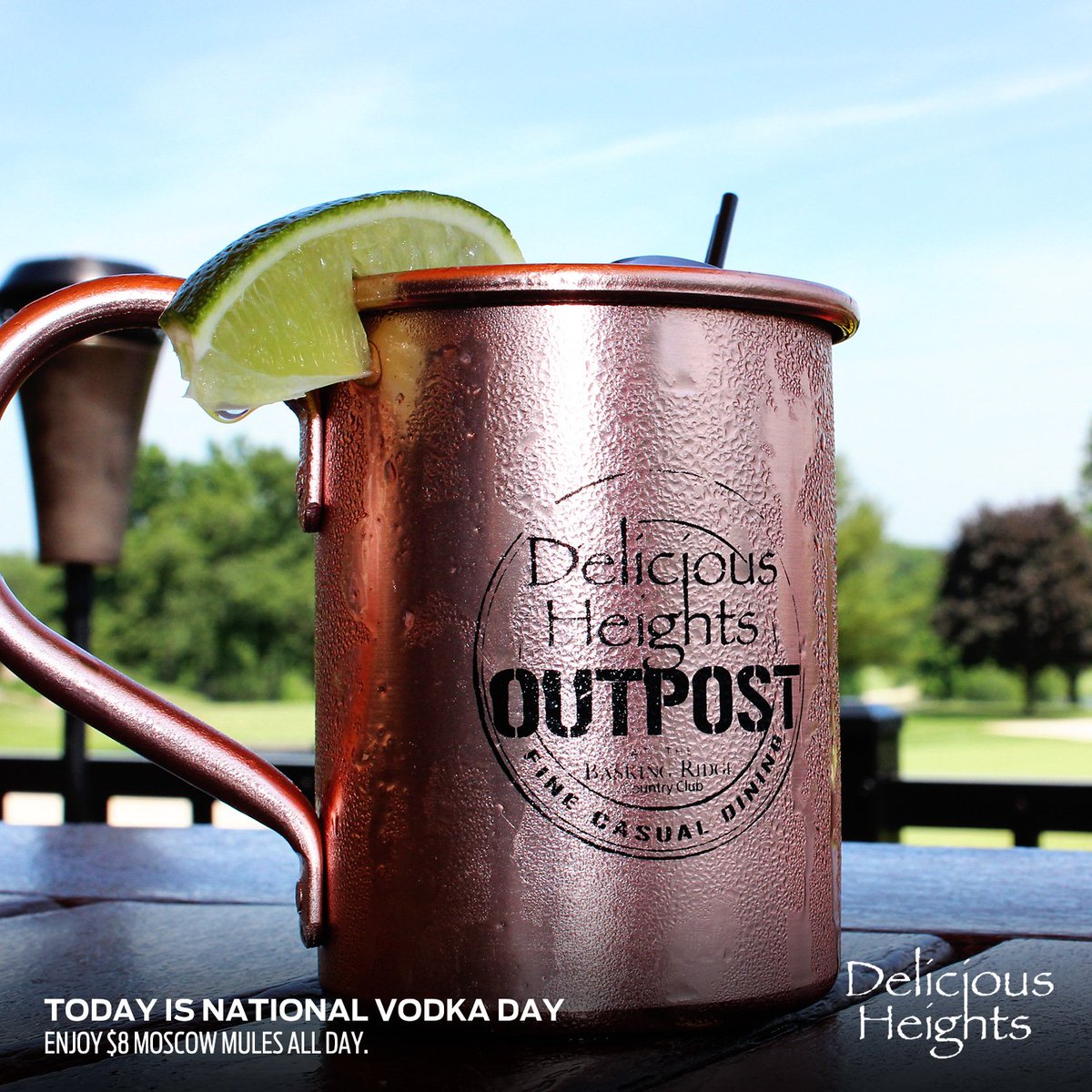 KingWillyStudio's tweet photo. Happy National Vodka Day!
Enjoy $8 Moscow Mules all day at all locations.
#deliciousheights #vodka #moscowmule #nationalvodkaday https://t.co/eQ6B8Wv2kL