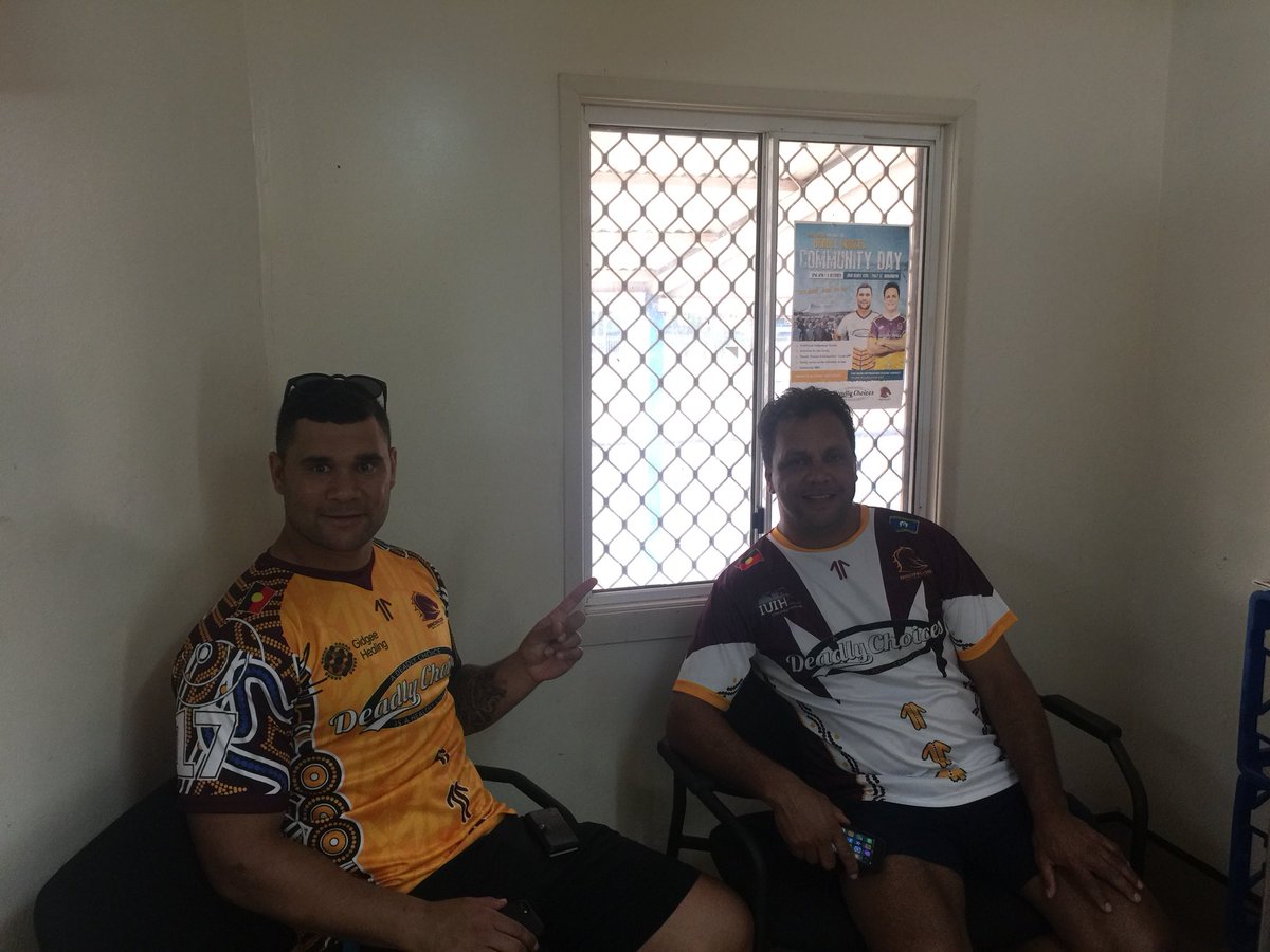 DeadlyChoices's tweet photo. It’s been an amazing day up here in Normanton, thanks to the community. #HealthyChoices #DeadlyChoices #GidgeeHealing https://t.co/bQLDsqRIQG
