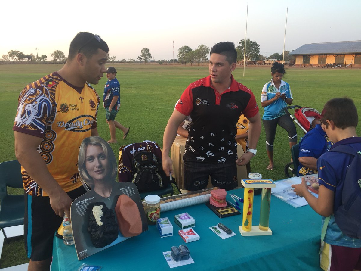 DeadlyChoices's tweet photo. It’s been an amazing day up here in Normanton, thanks to the community. #HealthyChoices #DeadlyChoices #GidgeeHealing https://t.co/bQLDsqRIQG