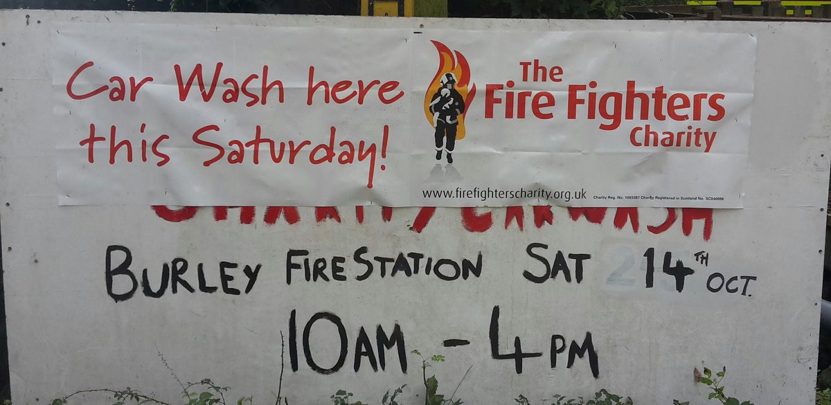 TeamNewForest's tweet photo. The On-Call crew at @BurleyFire52 are holding a charity car wash at the Fire Station on Saturday 14th October. Why not pop along? #TeamHants https://t.co/FxderaYA0F