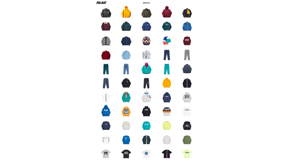 PalaceAccess's tweet photo. Palace 2017 Winter Preview ❄️

https://t.co/Z3xa0Klufn https://t.co/YeDCXEao63