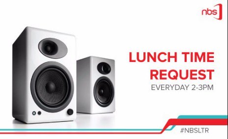 Fireliglntfi's tweet photo. ON AIR: #NBSLunchTimeRequest powered by @africellUG
Listen 2 your best jams this lunch time period by requesting for a song via 0790222222. https://t.co/Ch0dCIoRda