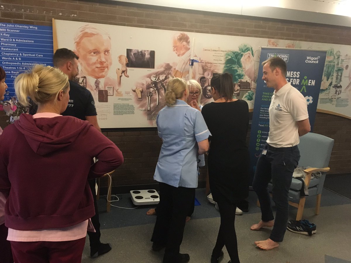 vs_422's tweet photo. Lots of interest in our #NationalBackWeek campaign from the @WWLNHS staff at Wrightington hospital. Come down and #GetYourHappyBack https://t.co/AHJGMs3JUS