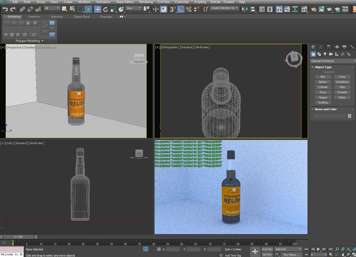 oneeight_studio's tweet photo. We *may* have spent longer than neccesery modelling props for the kitchen CGI's we're working on today. 🤔@HendoRelish https://t.co/jqIQ5irH29