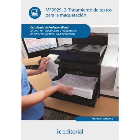 LibreriaERSA's tweet photo. ARGP010 Tratamiento y #maquetacion de #elementosGraficos en #preimpresion. 
https://t.co/RgO2ljKBAm @ICEDITORIAL
#textos #artesgraficas https://t.co/OHvGbcktfA