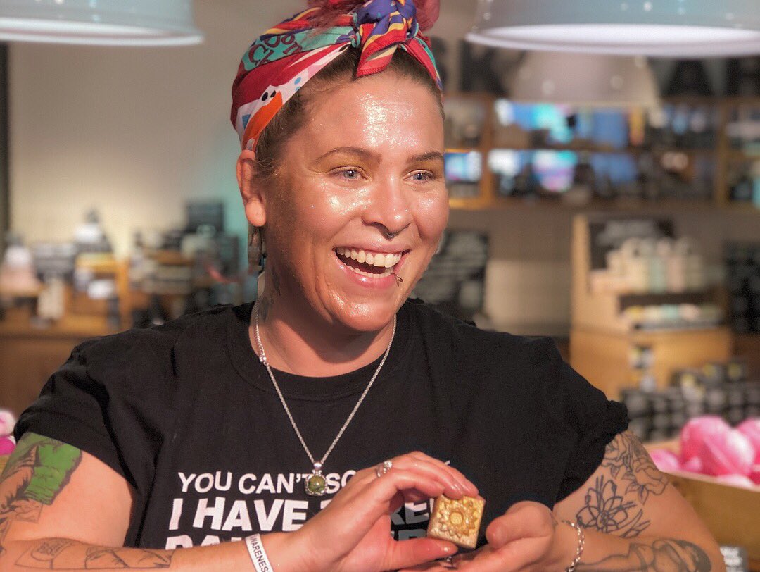 2 Days left until Christmas and Halloween Launch! The Gold Frankincense &amp; Myrrh Lip Block is the perfect product to festive your aesthetic!