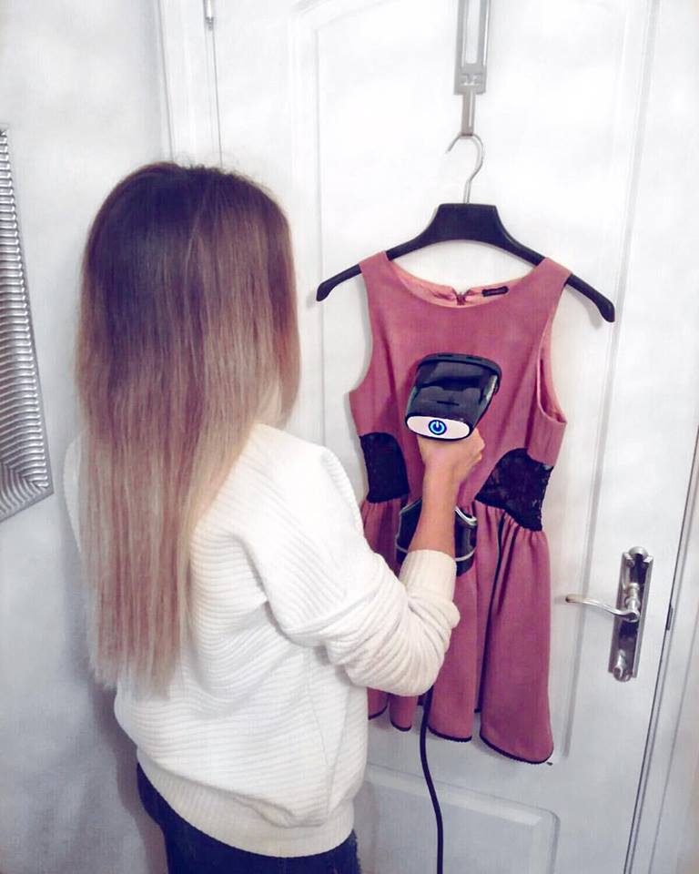 Rowenta_ES's tweet photo. "Gracias a #Rowenta y su nuevo cepillo de vapor #AccessSteam ahora puedo dejar mi ropa lista en tan solo unos minutos" por @PalomaViudes https://t.co/Bvvz71vL0c