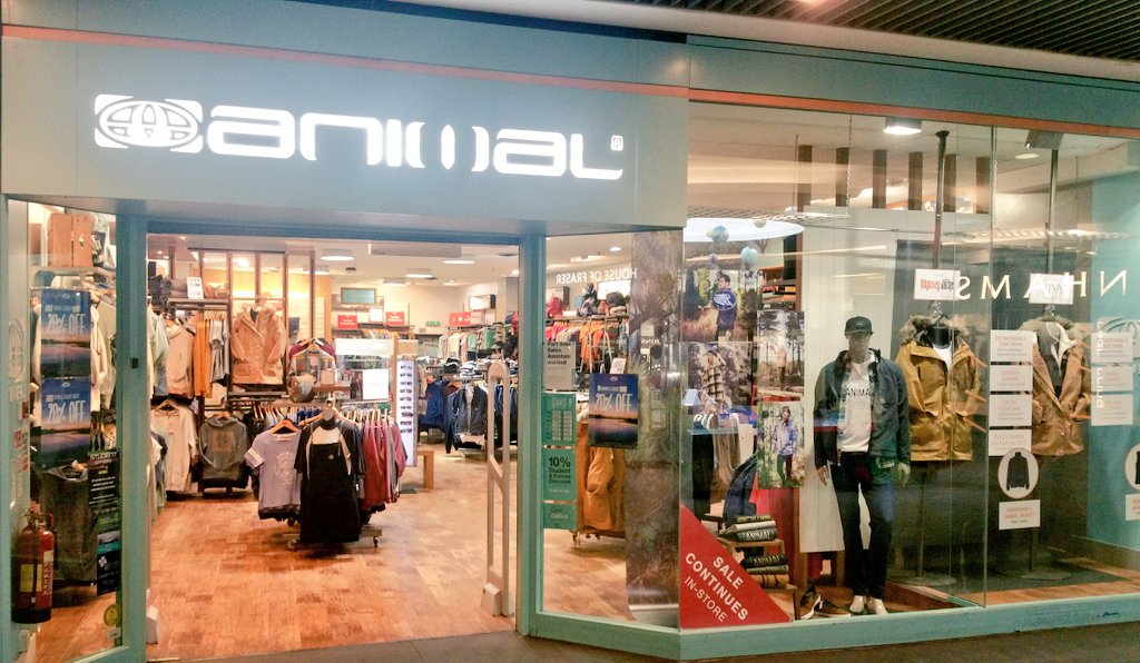 StudentsWorc's tweet photo. Celebrate the BIG SHOP'IN' WEEK  with 20% OFF any full price @AnimalUK item! 😁👕 Find them in @CrownGateWorc today!😃 #WorcestershireHour https://t.co/X96PpdIKEw
