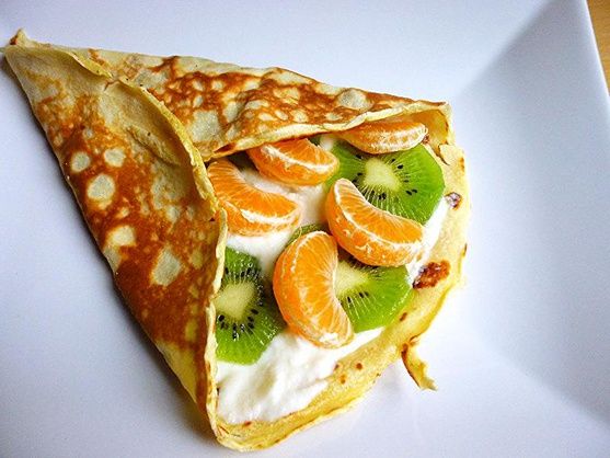 Recipay's tweet image. RECIPAY.COM - Crêpes aux yaourts, kiwis et clémentines bit.ly/2gwfx9b