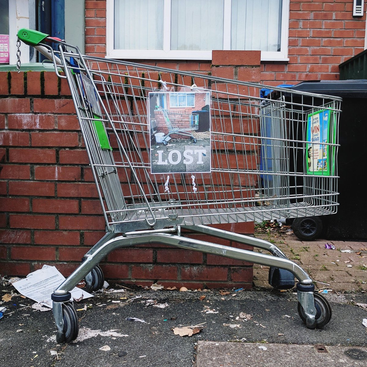 lookagainartist's tweet photo. #losttrolley #lost #lostandfound #trolleystories #OTrevolting #poster #art #intervention https://t.co/c7gxXRalP2