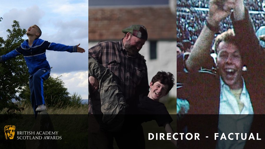 Director - Factual: #DarrenHercher, #LouiseLockwood and <a href="/DirectorinScot/">John Maclaverty</a> compete for the award #BAFTAScot17