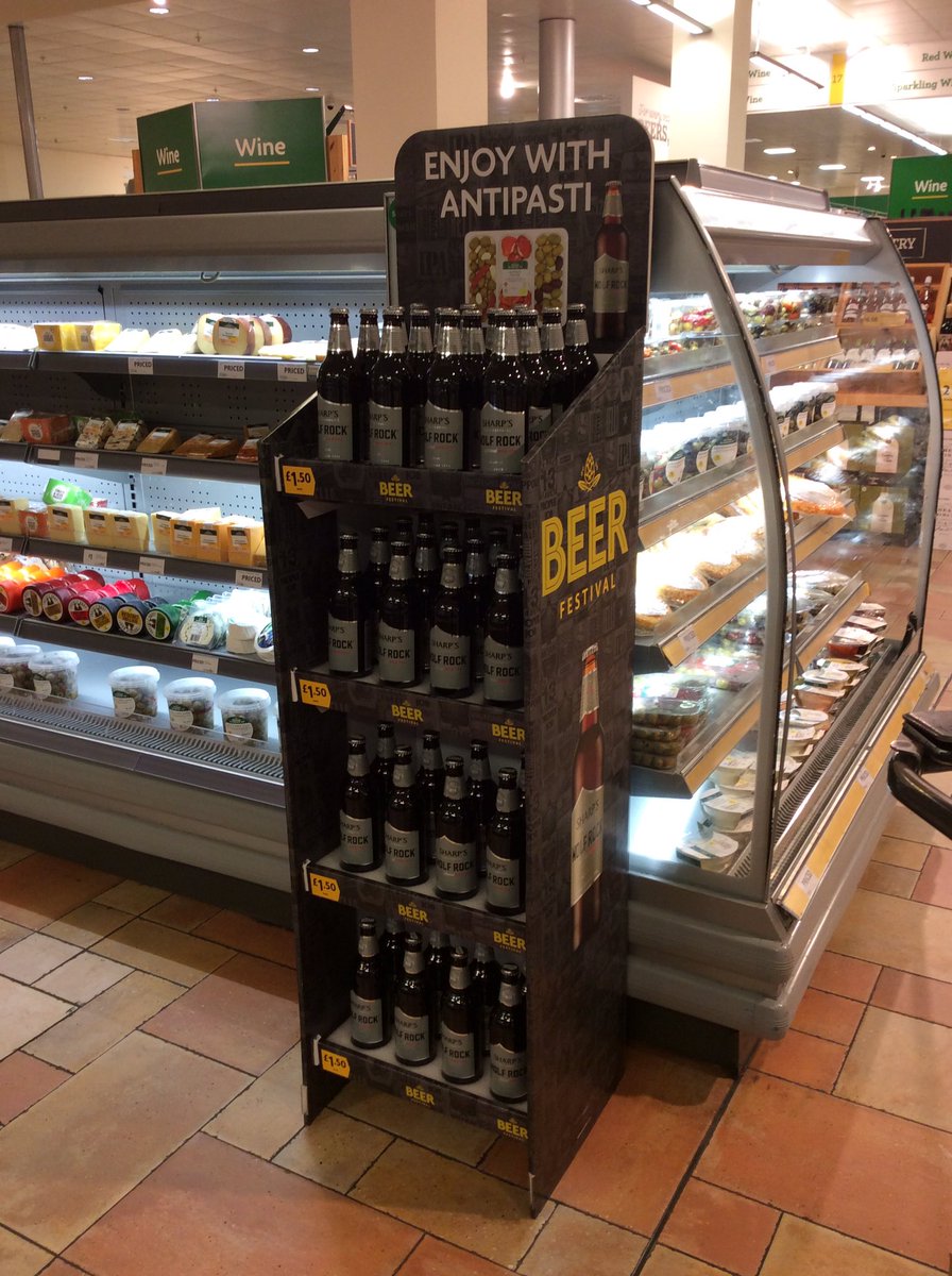 PowerforceMC37's tweet photo. @Morrisons Milton Keynes MK4 4DD #morrisonslooksharps this morning @PowerforceMCNSM @DoomBarBeer @SharpsBrewery https://t.co/BKayieFI3s