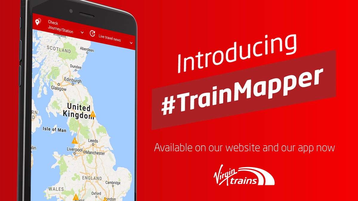LNER's tweet photo. Our #TrainMapper pilot starts today! A helpful hand during disruption, pointing the way home for you. Try it here: https://t.co/3gJNfk540p https://t.co/xUyhVvA4yB