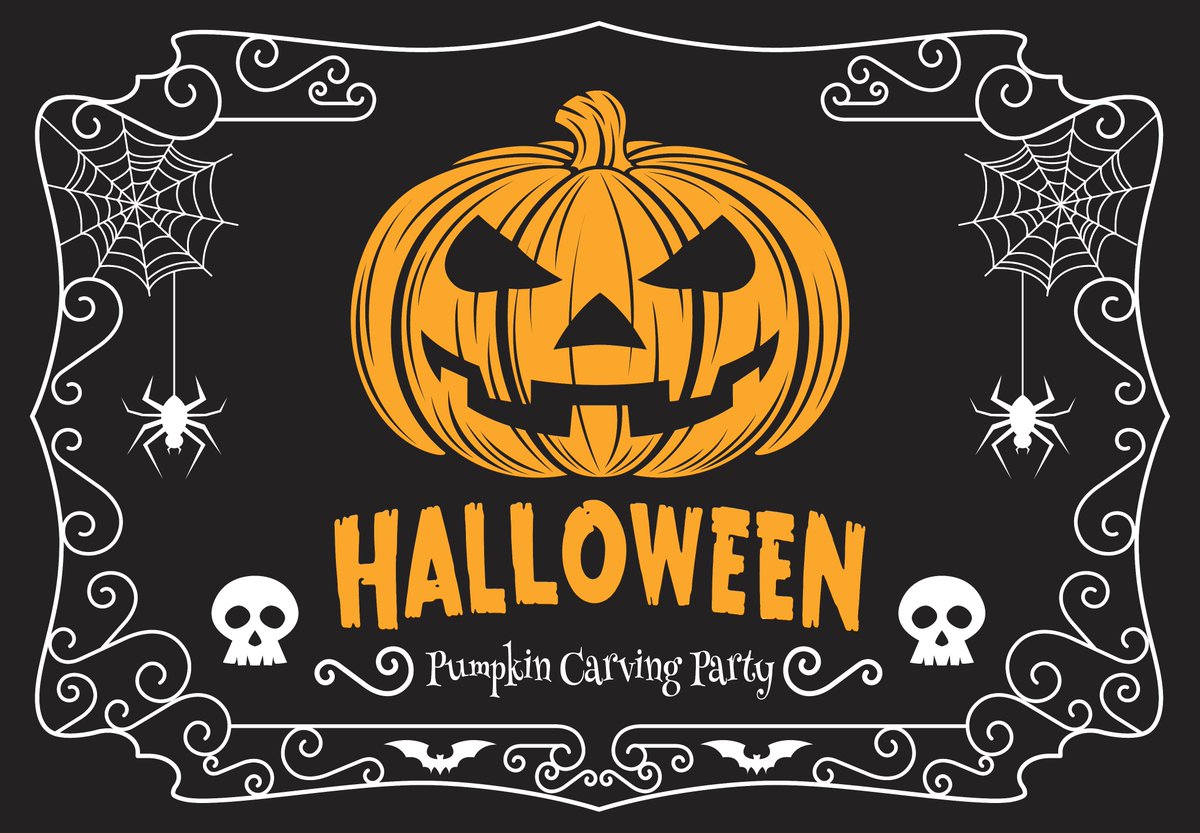 An Autumn Pumpkin-Carving Party - Monday, 16th October 3-6pm facebook.com/events/1153120…