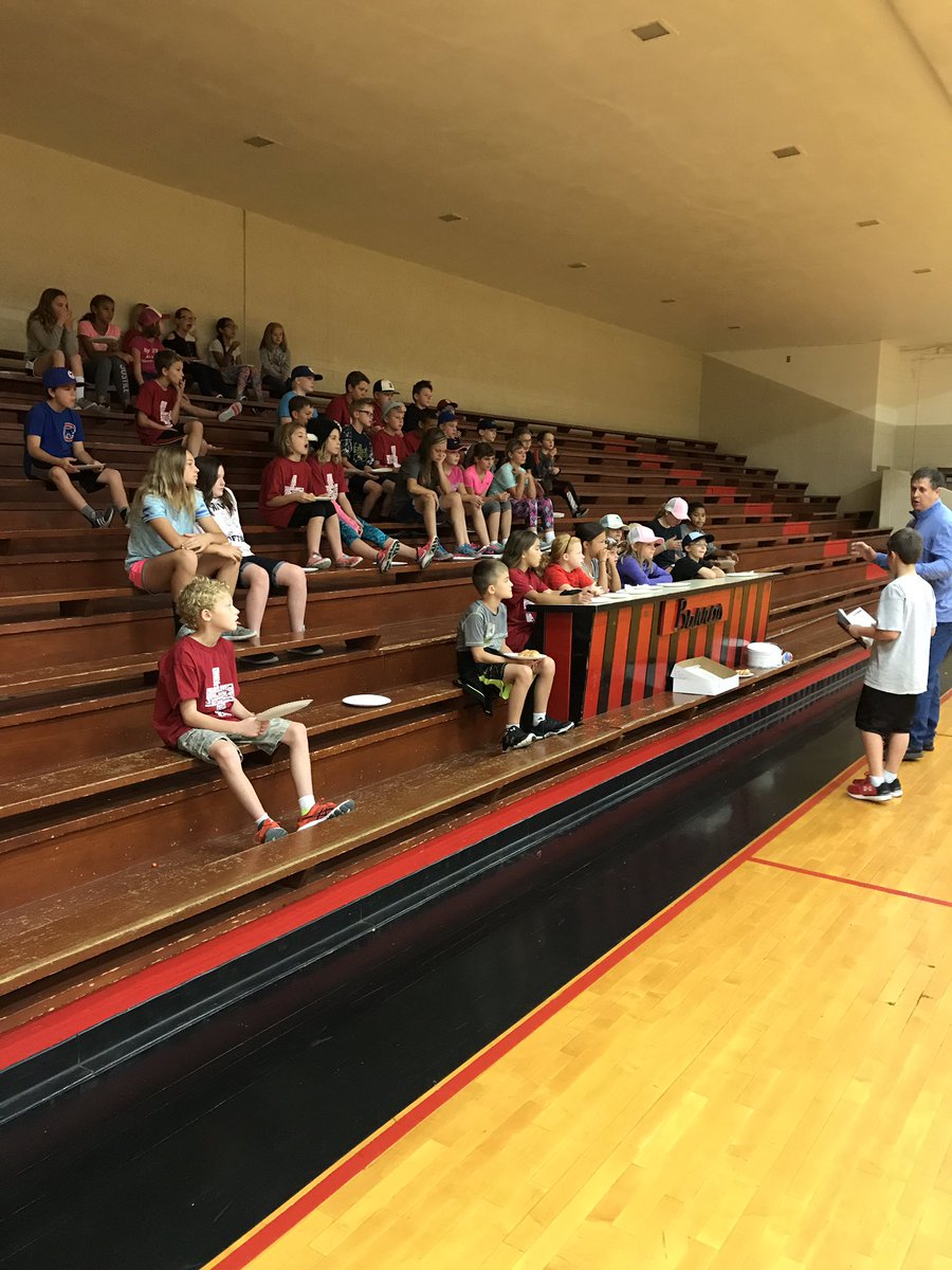 TriWestBaseball's tweet photo. Good turnout for our Elementary FCA chat this morning! #spreadingtheseed https://t.co/bZq7SJPV13