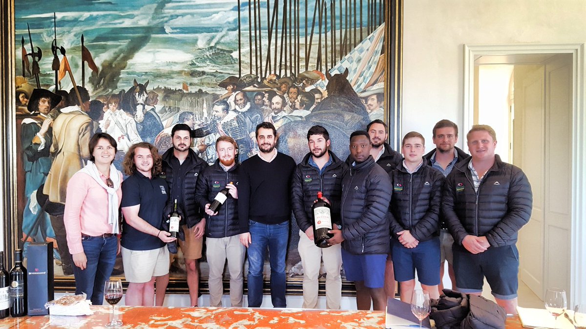 At <a href="/ChateauPetrus/">Chateau Petrus</a> w Elizabeth &amp; winemaker #OlivierBerrouet handing over a bottle of #Faith #AbsaPeroldCapeBlend <a href="/PinotageSA/">Pinotage Association</a> <a href="/BeyersTruter/">Beyers Truter</a>