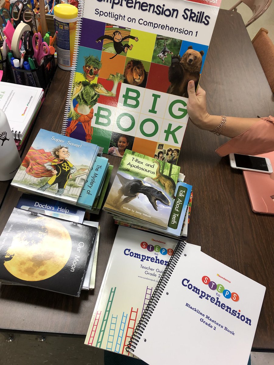carlin_peaden's tweet photo. So excited for our teachers to get these new resources #inventoried #stepstocomprehension #sundance #manes https://t.co/a15GRecnlu