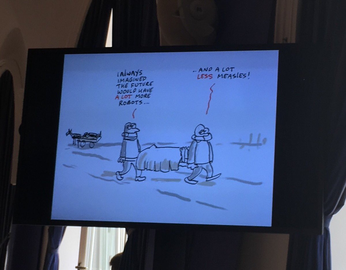 sibiliaquilici's tweet photo. Nice cartoon from Martin #Seychell talk @GasteinForum #ehfg2017 #vaccineswork https://t.co/ZON1wCJgEa