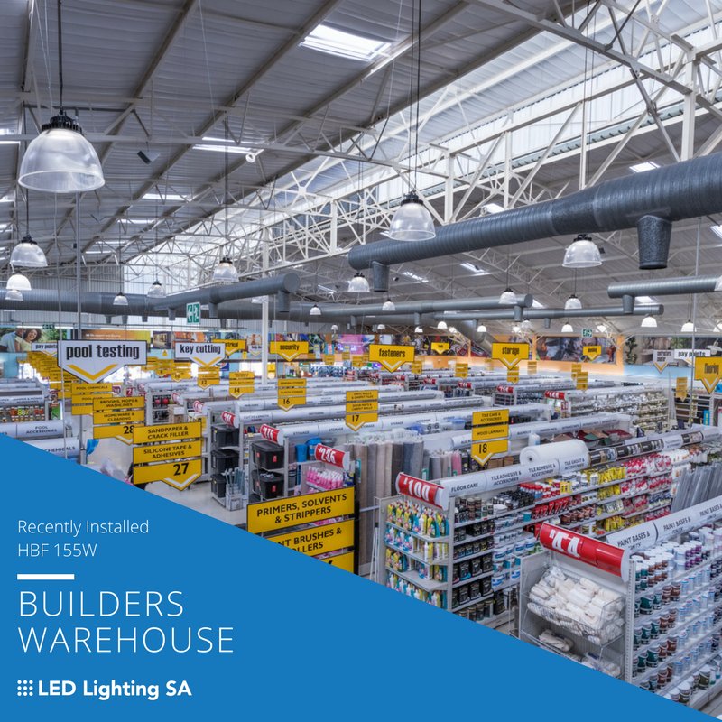 LEDLightingSA's tweet photo. Recently installed Highbay Fitting 155W at Builders Warehouse .
A great lighting display! @BuildersFan #ledlightingdesign #LEDLightingSA https://t.co/k6CVvtnQaV