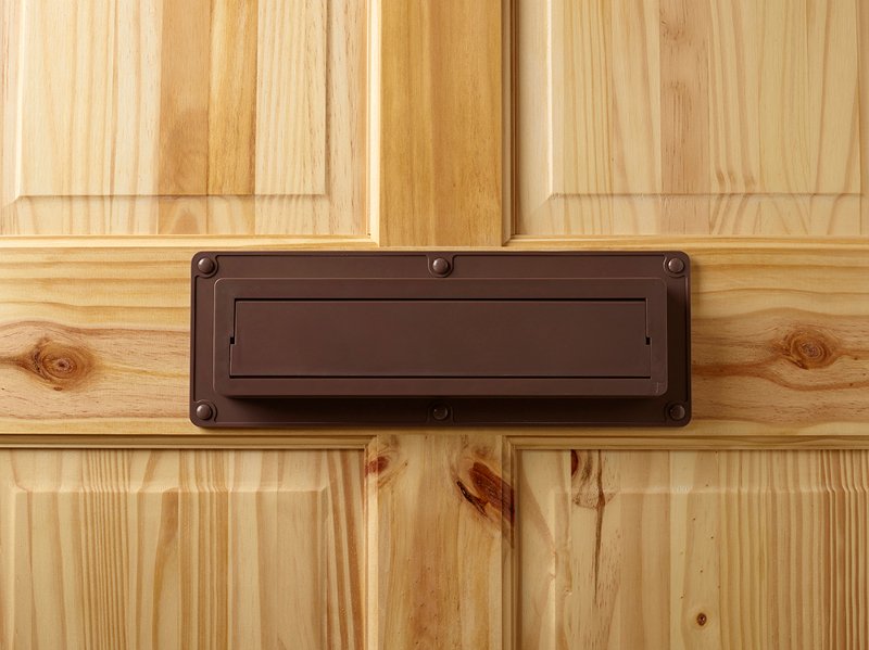 Ecoflap's tweet photo. We're all about the warm colours this autumn. Our #draughtproof brown Ecoflap works well on wood + white. Order by 3pm for next day delivery https://t.co/ZE3BDvZaHD
