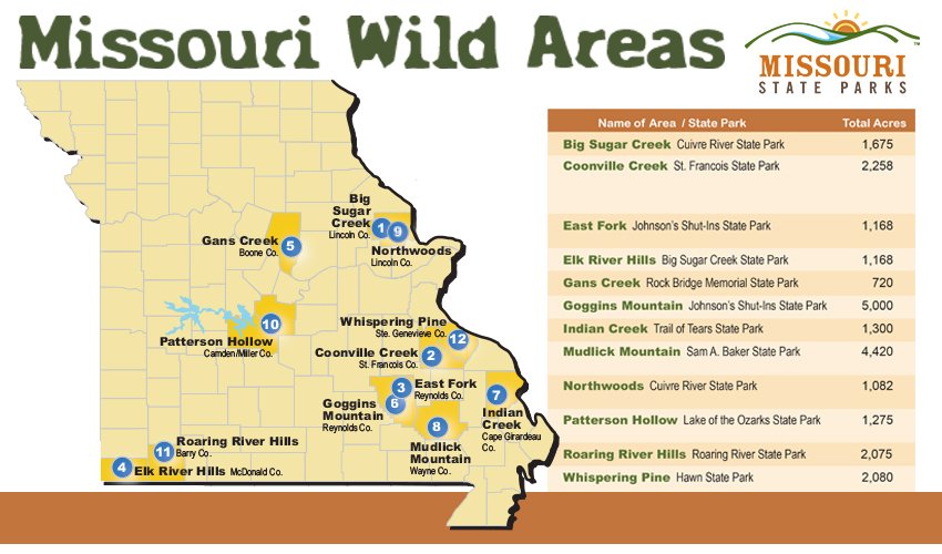 Mo State Parks Map