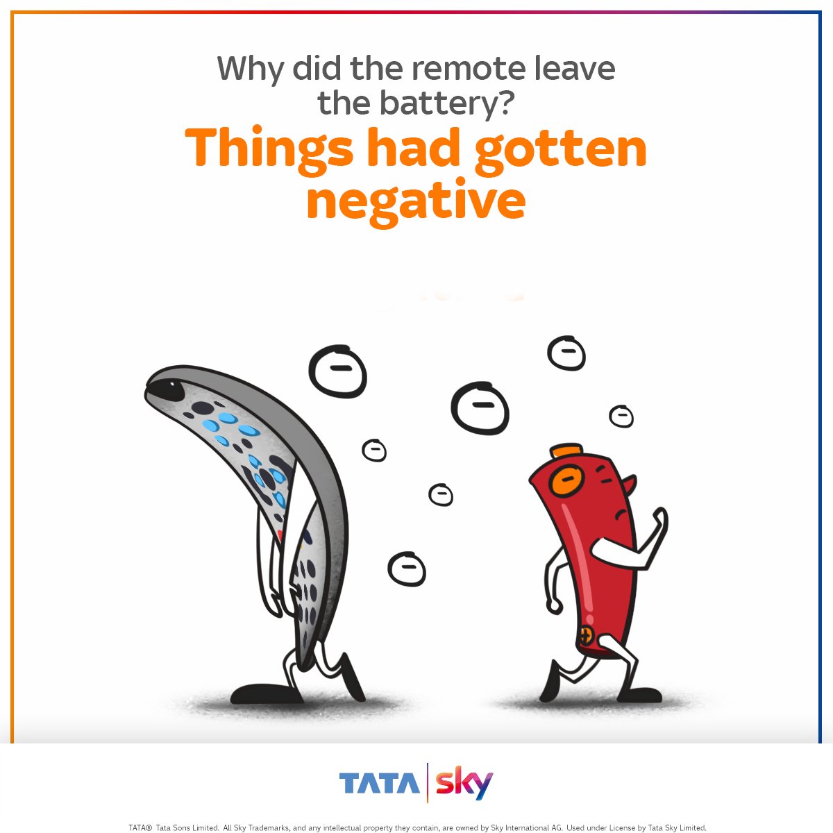 TataPlayin's tweet photo. When people are away, the remotes will play. 
We hope you like our remote sense of humor with these puns. #RemoteSeries https://t.co/raxECAVWvv