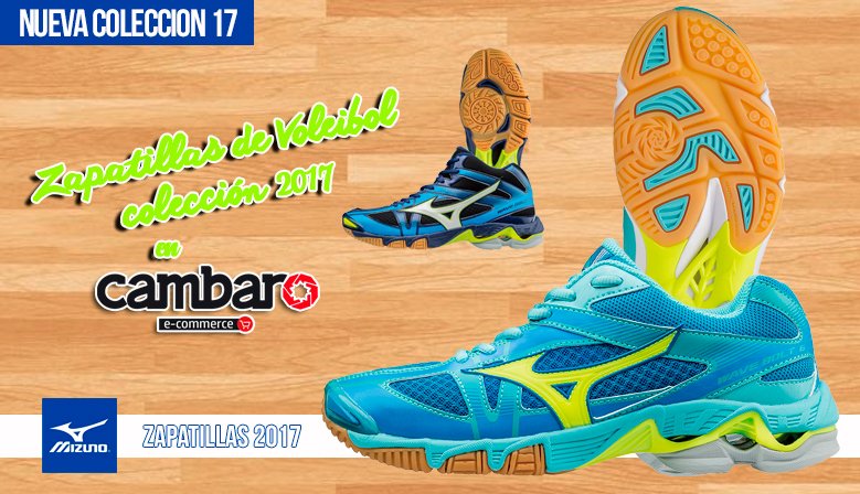 Ya puedes adquirir la nueva colección de zapatillas de voleibol #Mizuno a través de nuestra web. cambarosports.com/tienda/index.p… #Volleyball