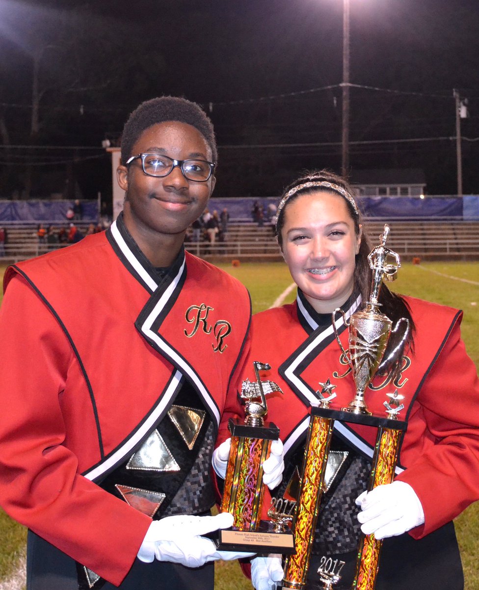 Dragons_AD's tweet photo. Congrats to our Dragons Marching Band for placing 1st at the Pitman Autumn Thunder competition! Go Dragons! ⚫️🔴 https://t.co/6ovERs9qsI