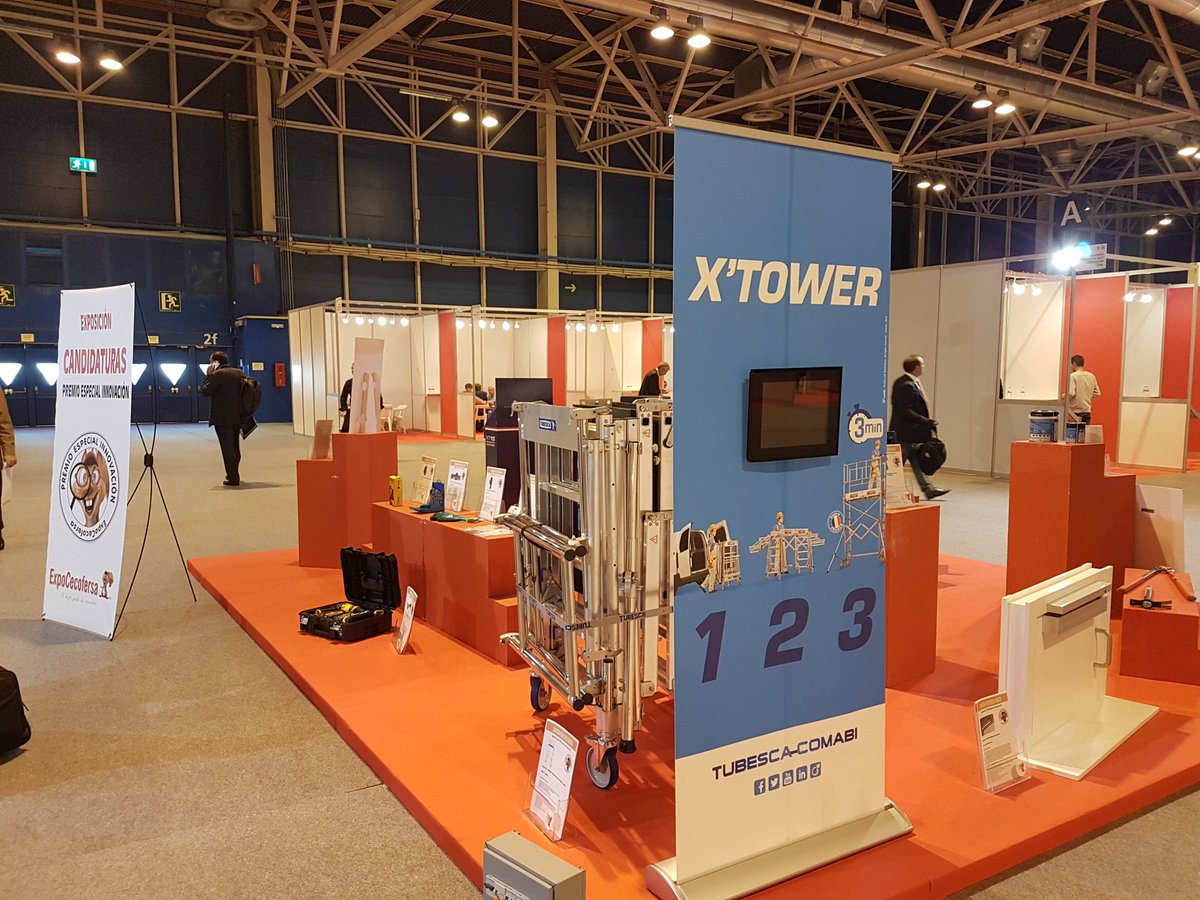 GeluSolanilla's tweet photo. Hoy #tubesca-comabi participando en la feria de #Expocecofersa  en IFEMA.
Cerca de nuestros clientes. https://t.co/qa2Wn9l1gJ