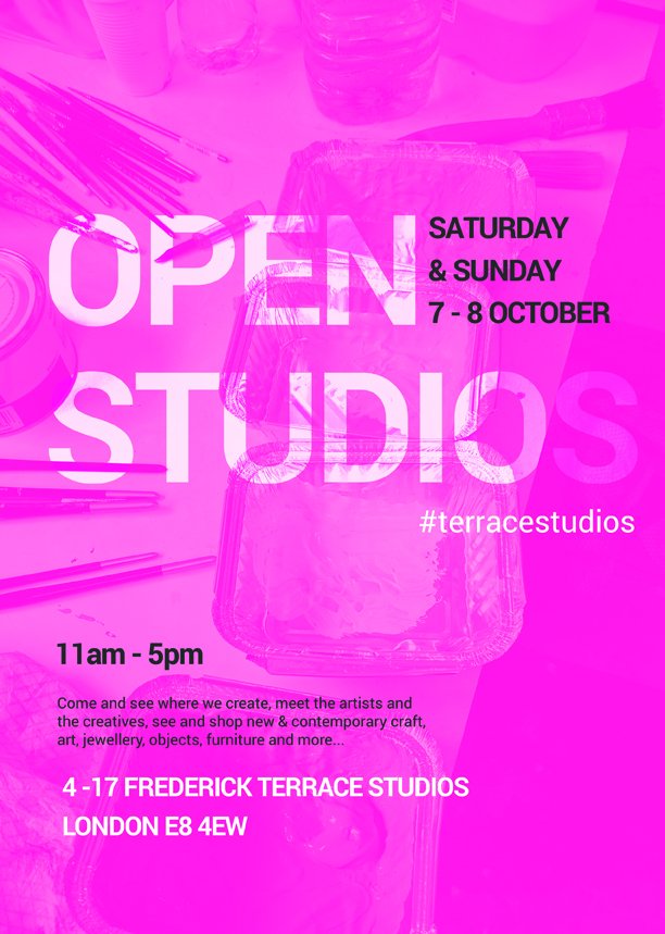 Here’s the post with the info too of the Open Studios this weekend :) #terracestudios 
ow.ly/r1zo30fDbOB