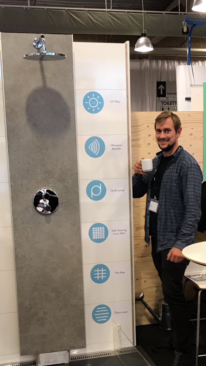 flowloopworld's tweet photo. Langt, varmt bad med grøn samvittighed 💧♻️🚿👌🏼 kom og hør hvordan, på start-up scenen om 10 minutter ⏱ #technomania @mch_herning https://t.co/WFqcYvFOAm