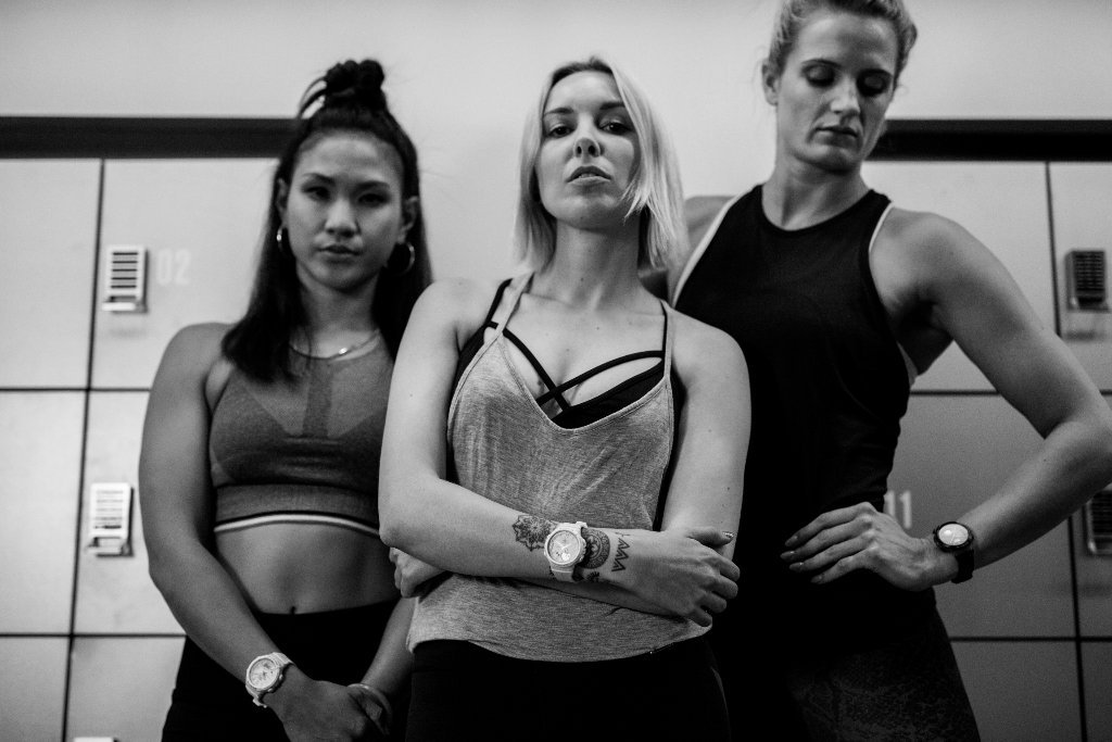 BabyGUK's tweet photo. This #WCW we're treating you to this #ICONIC shot of @Kimmayco @kittycowell @HeloiseNangle w/ a reminder to boss it today! #PrettyToughGirls https://t.co/u4TvP2MpmM