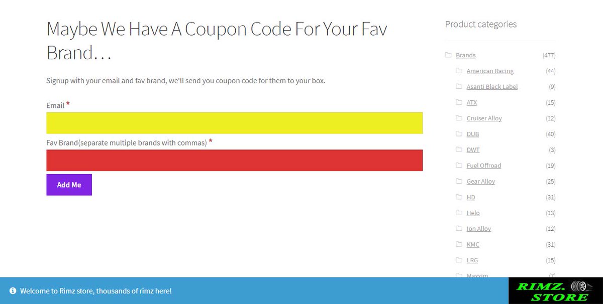 luckyjacky51's tweet photo. Maybe we have a coupon code for your favorite rim brands, just tell us here:https://t.co/KZ8YavpMJK https://t.co/nRWZMpQZpB