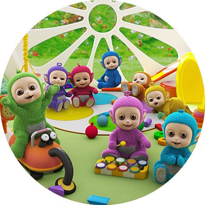 UKMumstv's tweet photo. Tiddlytubbies are the 8 adorable new characters in the Teletubbies TV series #TiddlytubbiesToys https://t.co/op3ab2e5o0