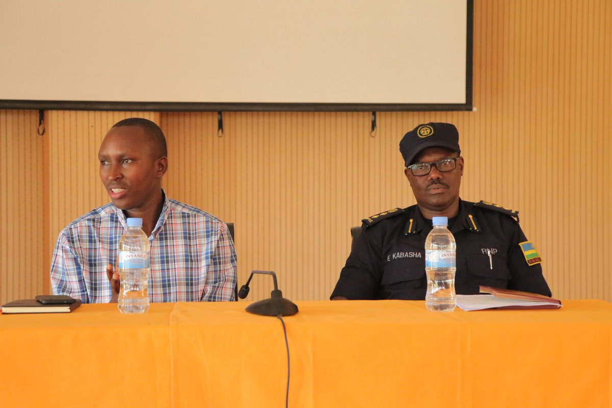 MusanzeCollege's tweet photo. #Intoremuzindi A public talk on Drugs abuse & Human Trafficking was delivered by Superintendent KABASHA Eugene; Regional Police Commander https://t.co/A8Rs5sNsor