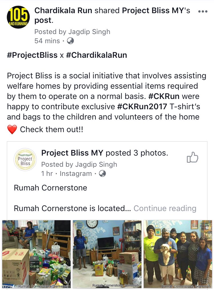 ChardikalaRun's tweet photo. #CKRun x #ProjectBlissMy Check it out on our FB! https://t.co/qKFOA6d7n6