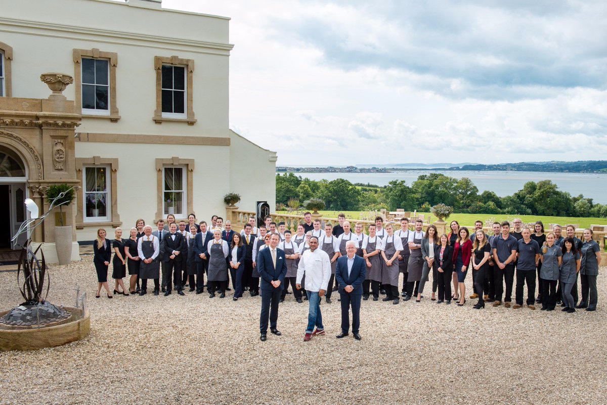 michaelcaines's tweet photo. Team @Lympstone_Manor &amp; I would like to say thank you for the well wishes on achieving our 1st @MichelinGuideUK star #noreasonjustpassion https://t.co/zpSfDgBSyC