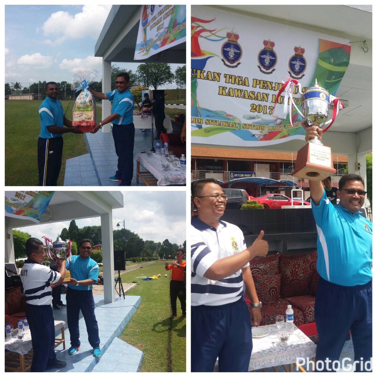 chinumpire's tweet photo. @tldm_rasmi @MPA_Barat SKTLDM Parit muncul Juara keseluruhan Sukan 3 Penjuru 3 SK 3 Hari. https://t.co/Pk8IZ6aodU