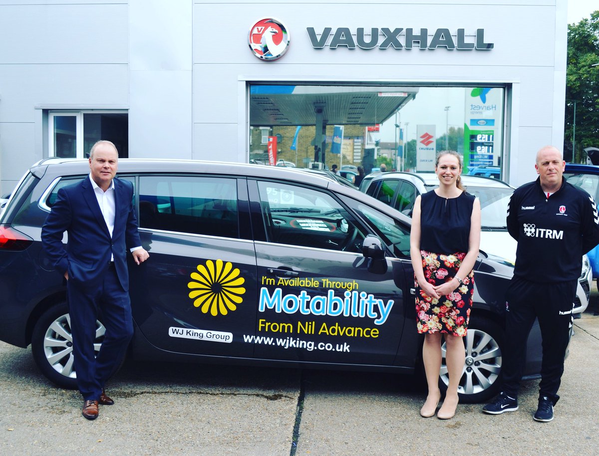 WJKingGroup's tweet photo. We’re proud to be @Motability partners @CAFCTrust. #Motability enables disabled people to utilise their #mobilityallowance to lease a new car. For more info https://t.co/lII0IDDZOh https://t.co/ZjyQ4HFizA