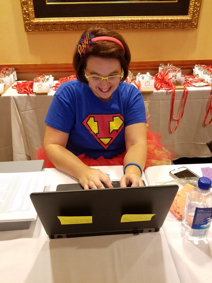 SandraandrewsD's tweet photo. Bre in superhero mode #ncslma17 https://t.co/6Wcn5fVGbr