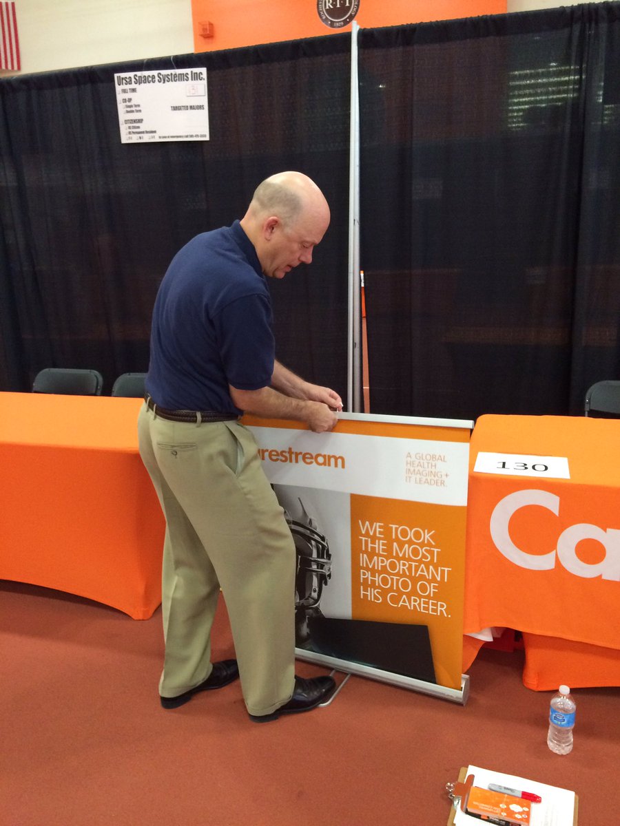 CarestreamJobs's tweet photo. @RITCareers we are getting ready to meet awesome students!! #tigerhired #ritcareersuccess #ritcf #rittigers https://t.co/1je7pTpDbv