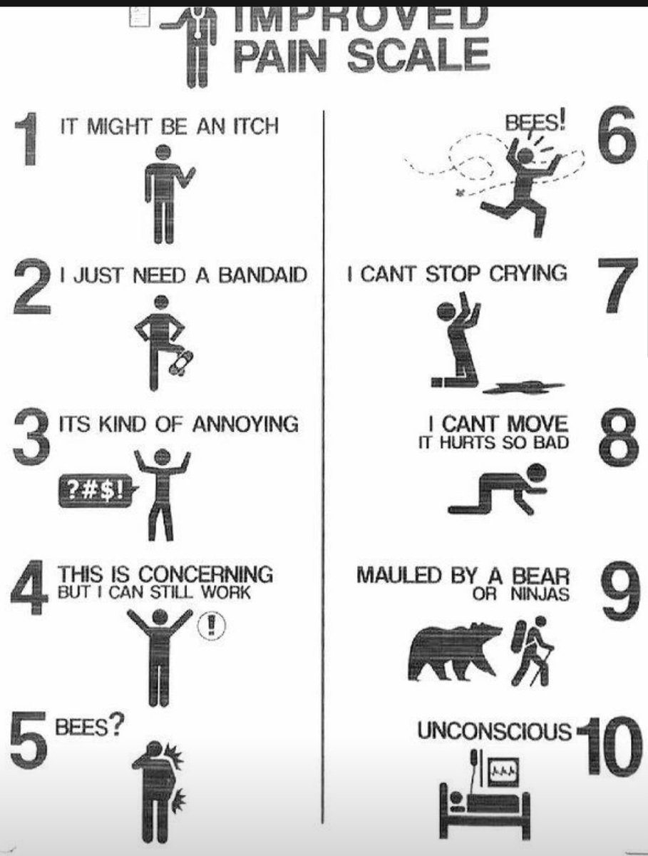 I volunteer to spearhead this research if it means I might actually get to use it in practice #painscale #nursingjournals #scholarlywork