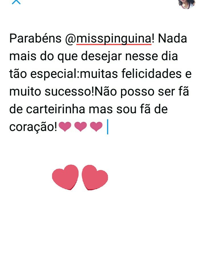 GiuliaMaia34's tweet photo. Parabéns @misspinguina !!❤ E que essa data se repita por muitos e muitos anos! ❤❤ Te amo muito ❤❤ https://t.co/xQBMiEOrYk