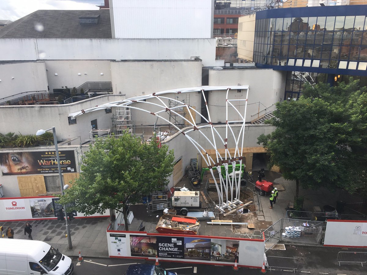 ElliottWood_'s tweet photo. Some nice work from the Nottingham Office - Nottingham Royal Transformation project at Theatre Royal @adamdgreenfield https://t.co/QaWPbiLqTd