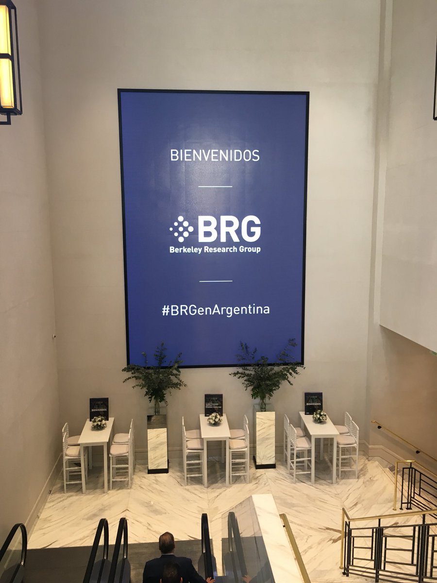identidadrobada's tweet photo. En el evento de Berkeley Research Group (BRG) #AlvearICON #BRGenArgentina #PtoMadero https://t.co/edEfmAoPB2