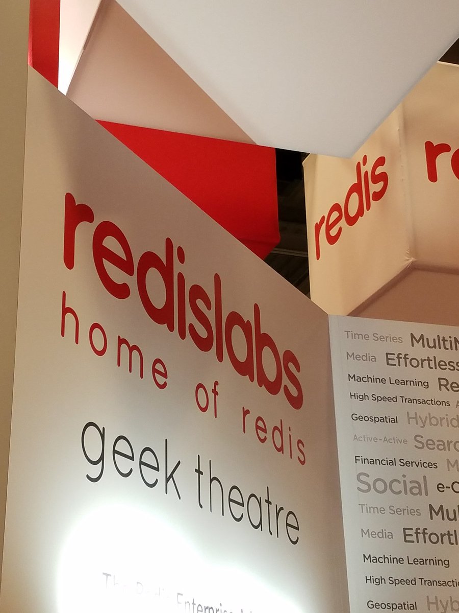 reggieyativ's tweet photo. @RedisLabs in Oracle open world #oracleopenworld2017  awesome traffic at the booth! https://t.co/vVb92bF38Z