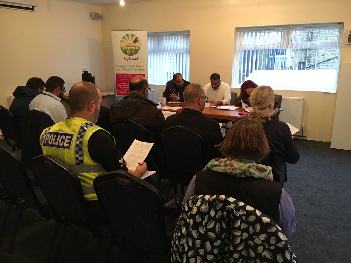 Greenmoor Big Local and Bradford Council joint public meeting just getting started 👍🏼 #community #Bradford