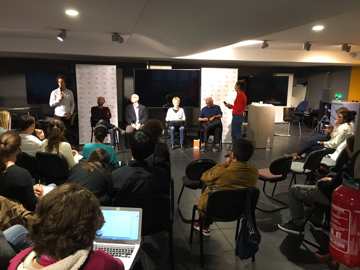 Soirée Science-Fiction et stratégie d'entreprise #CityMakers cc @OuiShare_Fr avec Georges Amar ! 👍