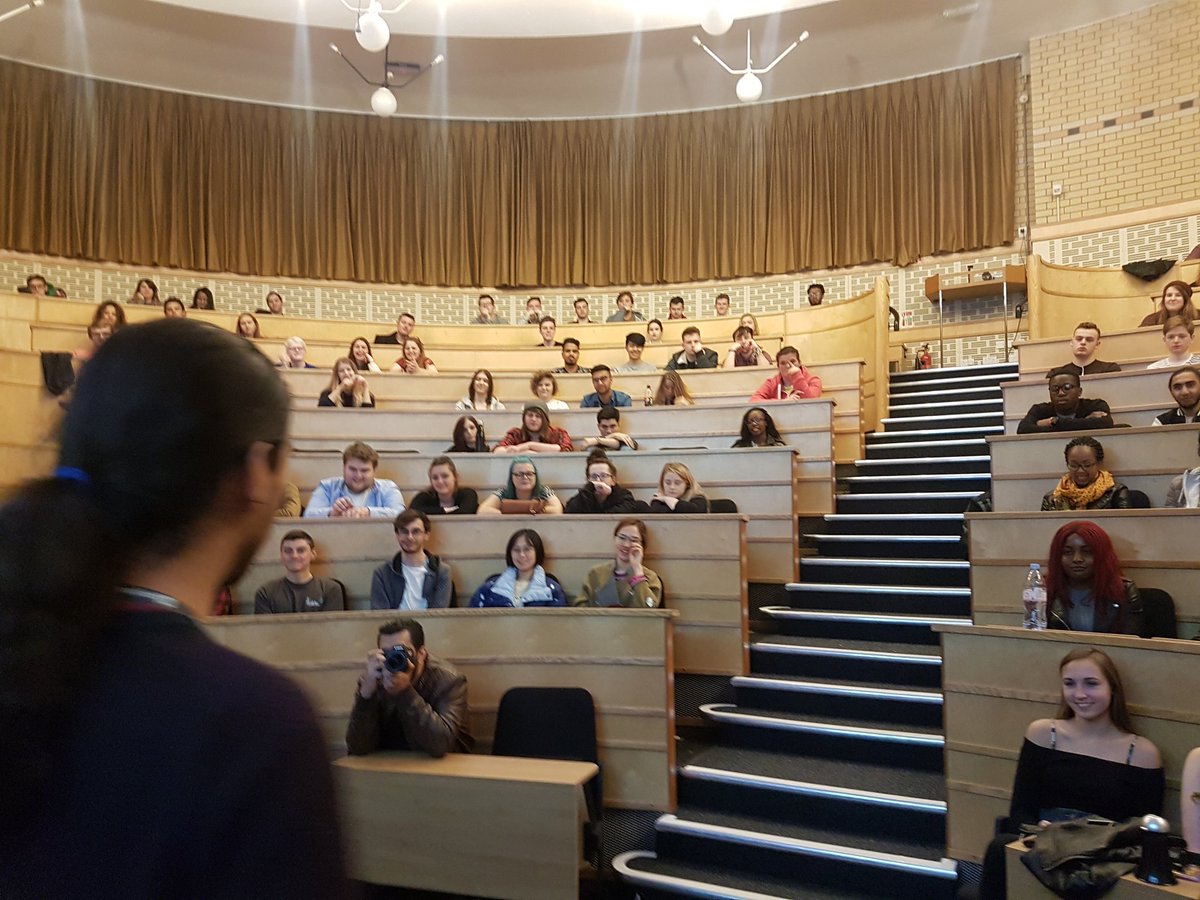 DSU_MaC's tweet photo. Fantastic to welcome so many new @demonmedia members for today's Welcome event! @thedemondmu @DemonFM @Demon_TV love you guys! https://t.co/ZarSra3Ni4
