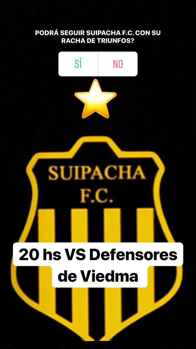 Visitá nuestro Instagram y dale confianza al equipo de Suipacha! 
📷 suipachafc 
#actitud #canario
